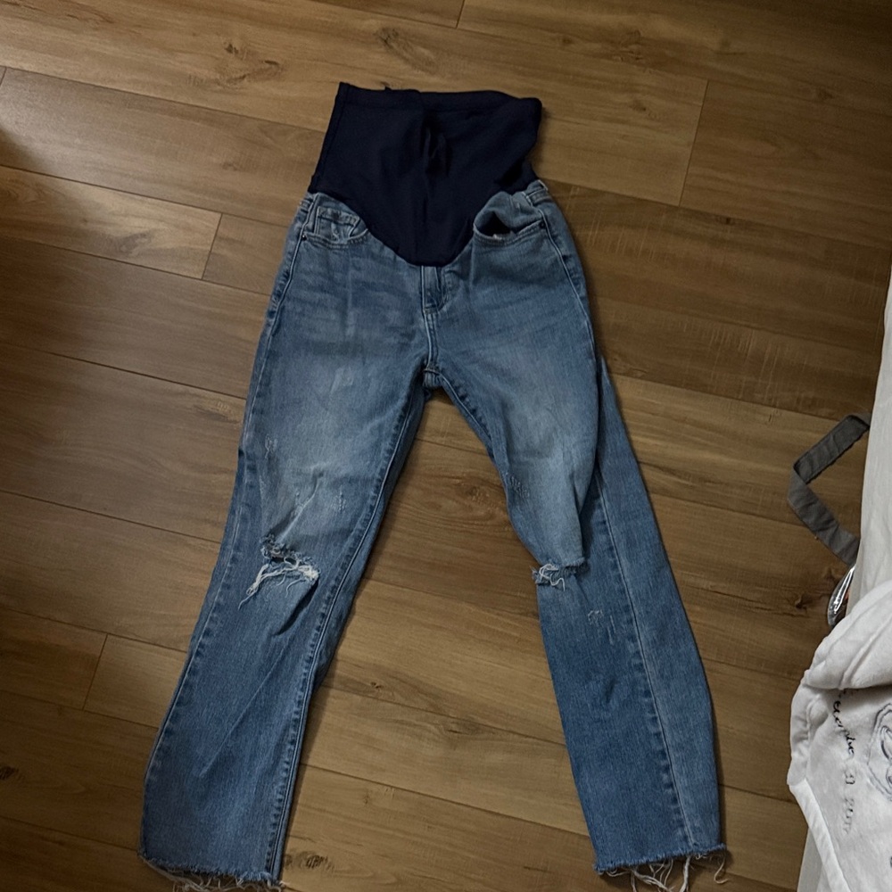 Pinkblush Dark Blue Flare Jeans